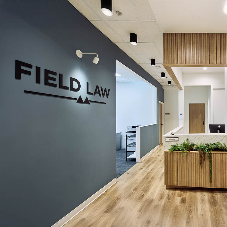 Welcome_Recpetion area of Field Law office